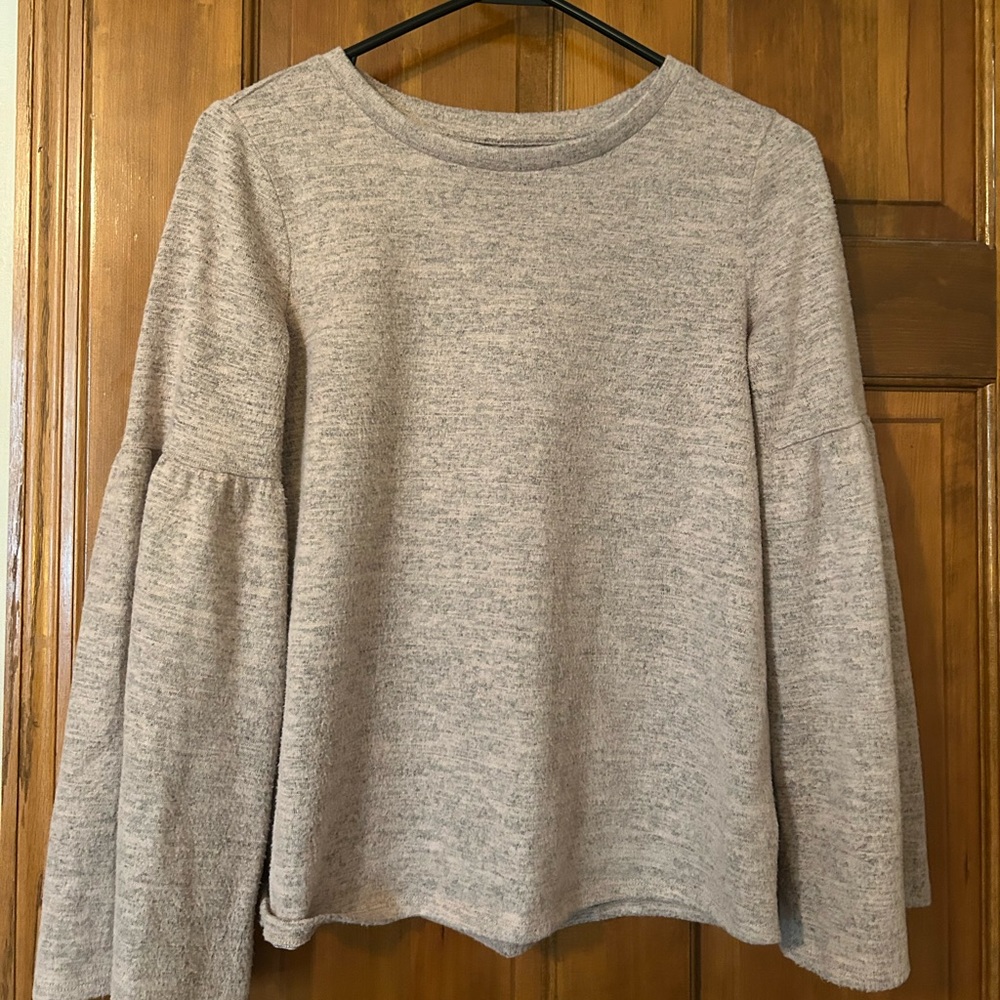 Mauve Bell Sleeve Top